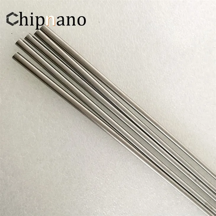 Superelastic niti rods